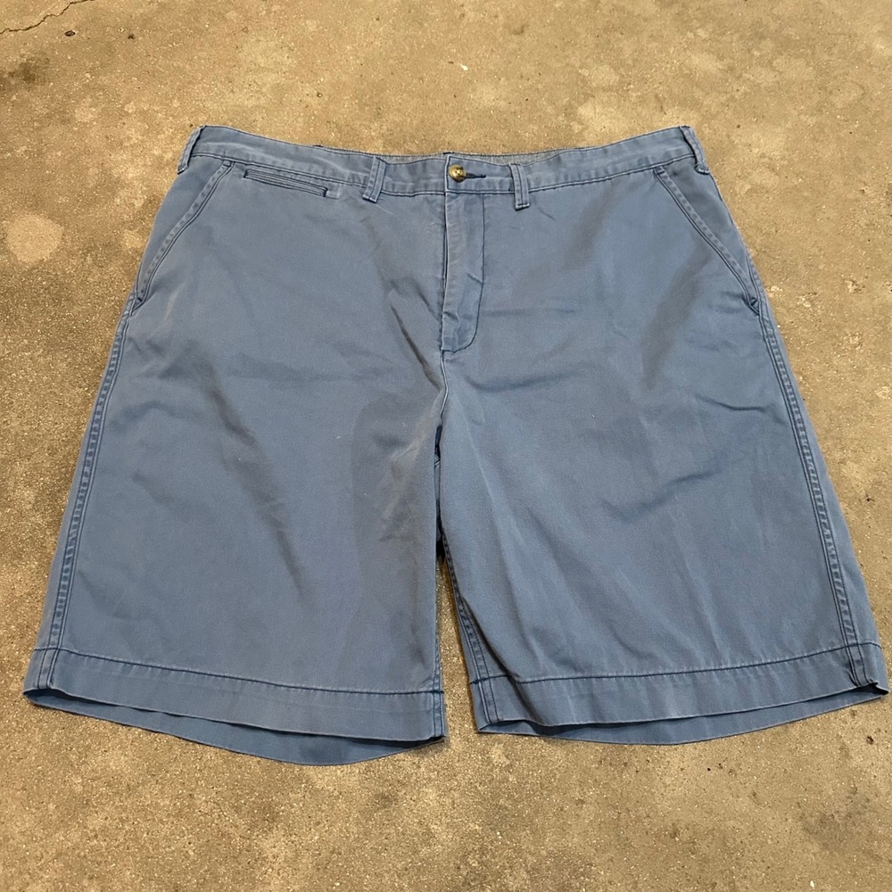Polo Ralph Lauren Shorts Mens‎ 38 Blue Relaxed Fit Chino Cotton 9" Inseam Baggy